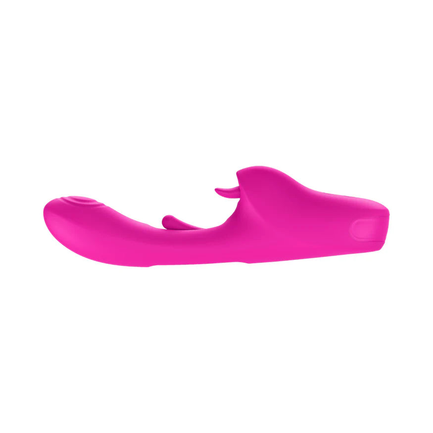 Luv Inc Tr46: Tapping Tongue Rabbit Vibrator - Buy At Luxury Toy X - Free 3-Day Shipping