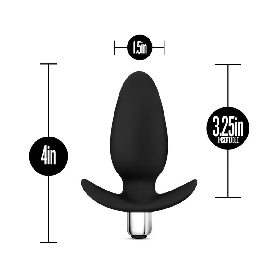 Luxe Little Thumper Silicone Vibrating Butt Plug - Buy At Luxury Toy X - Free 3-Day Shipping