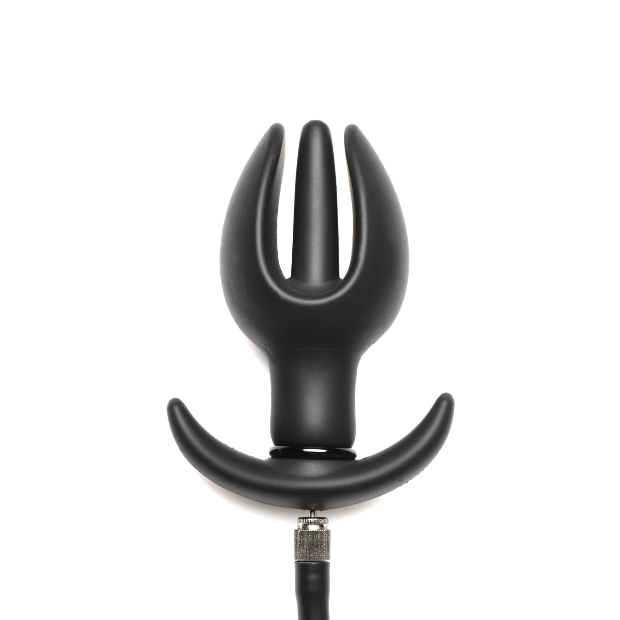 Master Series Ass Bound Anchor Inflatable Silicone Anal Plug - Buy At Luxury Toy X - Free 3-Day Shipping