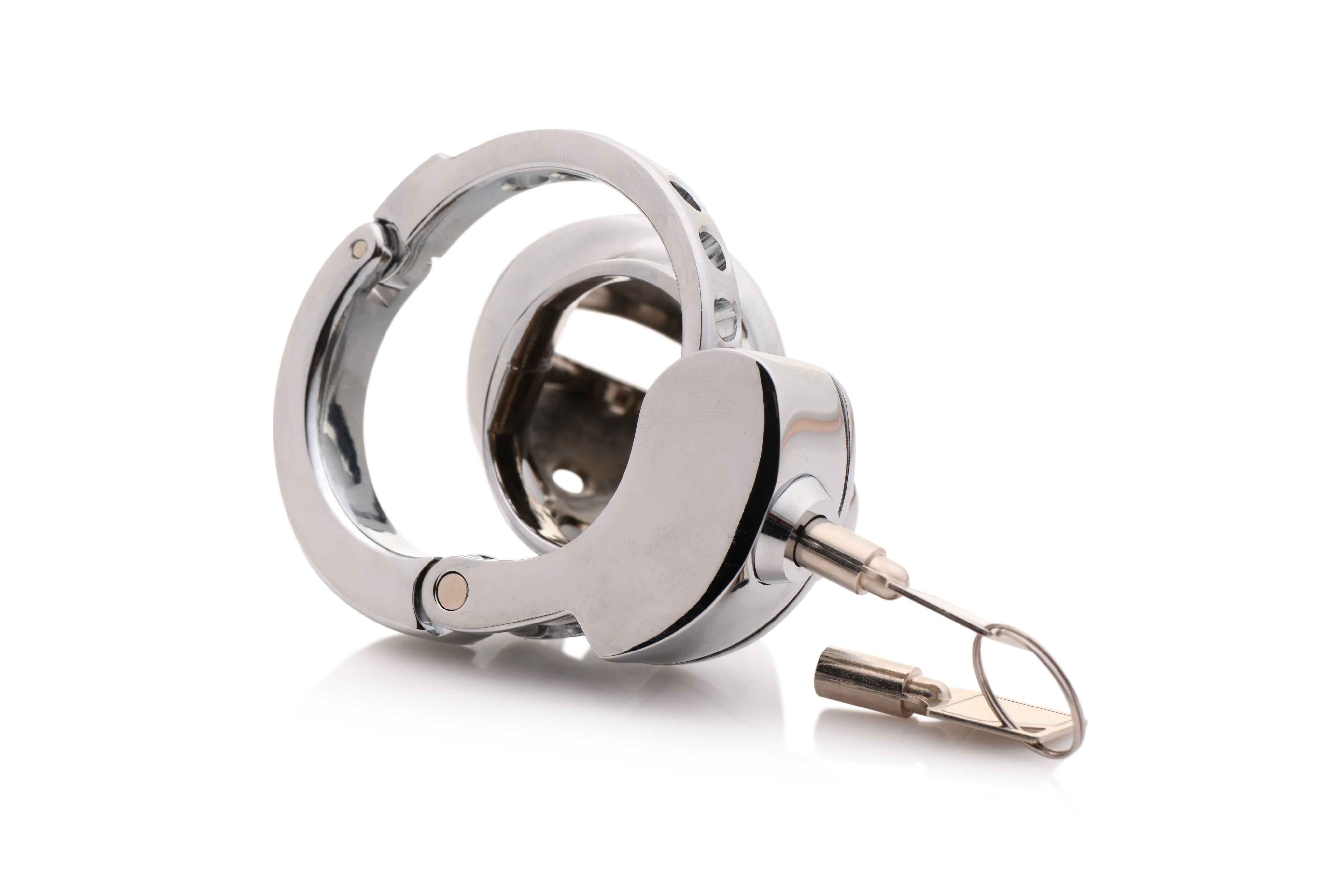 Master Series Cock Cuff Snap-On Chastity Cage – Secure, Adjustable, and Built for Long-Term Wear - Buy At Luxury Toy X - Free 3-Day Shipping