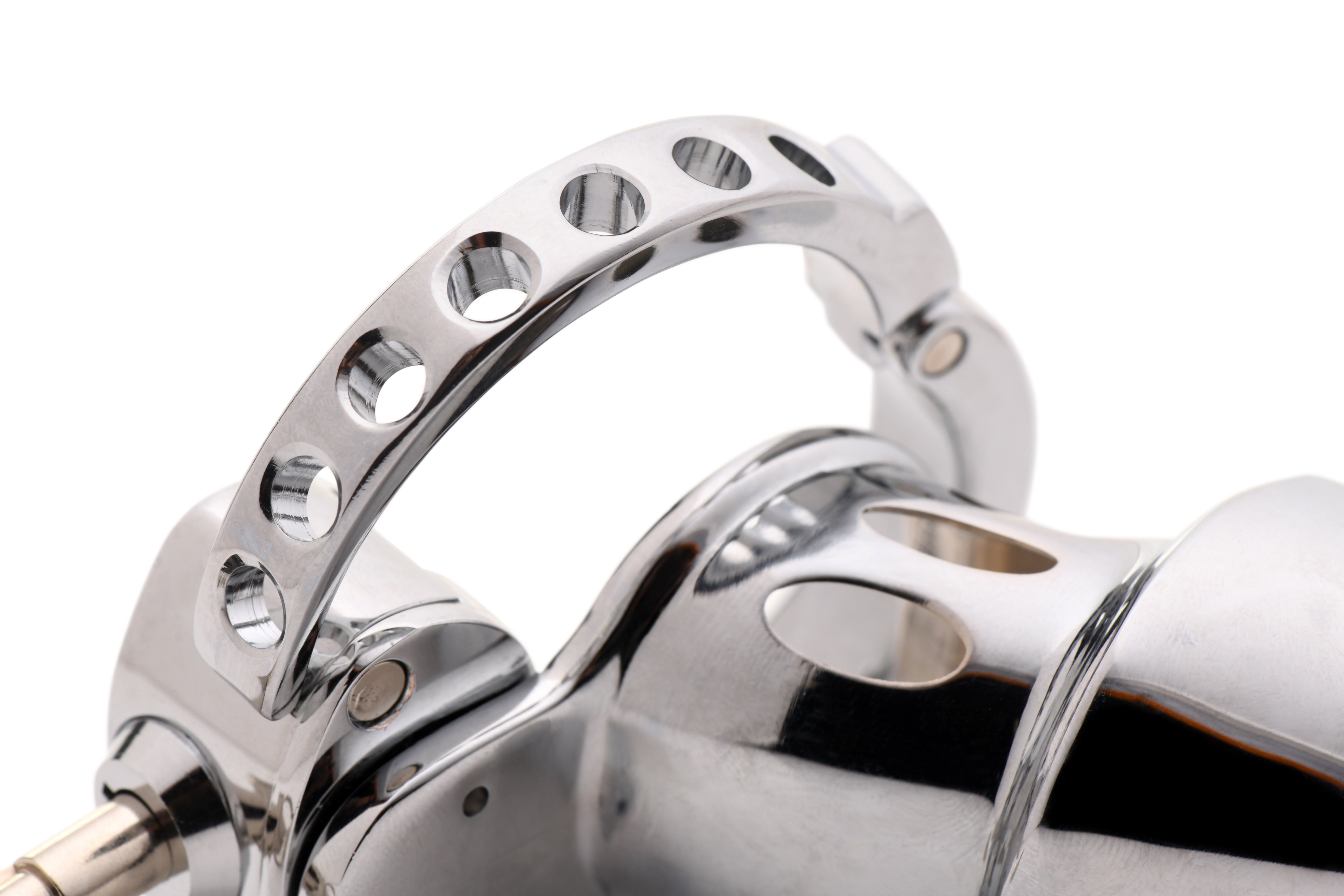 Master Series Cock Cuff Snap-On Chastity Cage – Secure, Adjustable, and Built for Long-Term Wear - Buy At Luxury Toy X - Free 3-Day Shipping