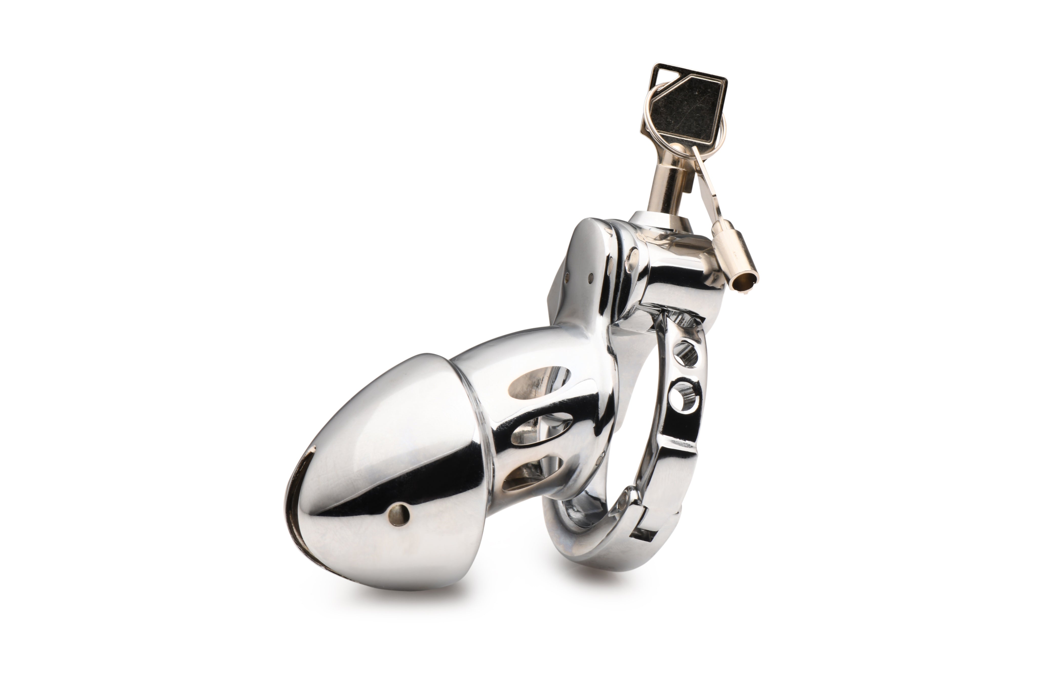 Master Series Cock Cuff Snap-On Chastity Cage – Secure, Adjustable, and Built for Long-Term Wear - Buy At Luxury Toy X - Free 3-Day Shipping