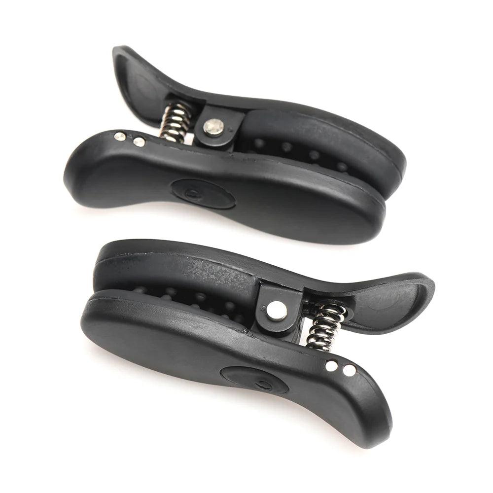 Master Series Dark Grip Vibrating Nipple Clamps - Buy At Luxury Toy X - Free 3-Day Shipping