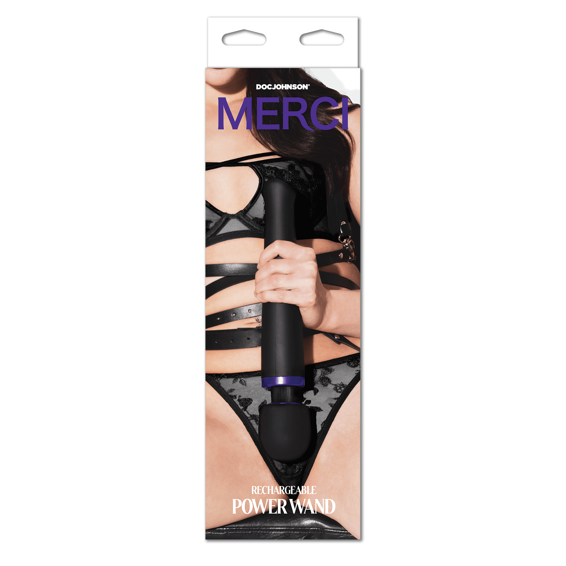 Merci Rechargeable Power Wand UltraPowerful Silicone Wand Massager - Buy At Luxury Toy X - Free 3-Day Shipping