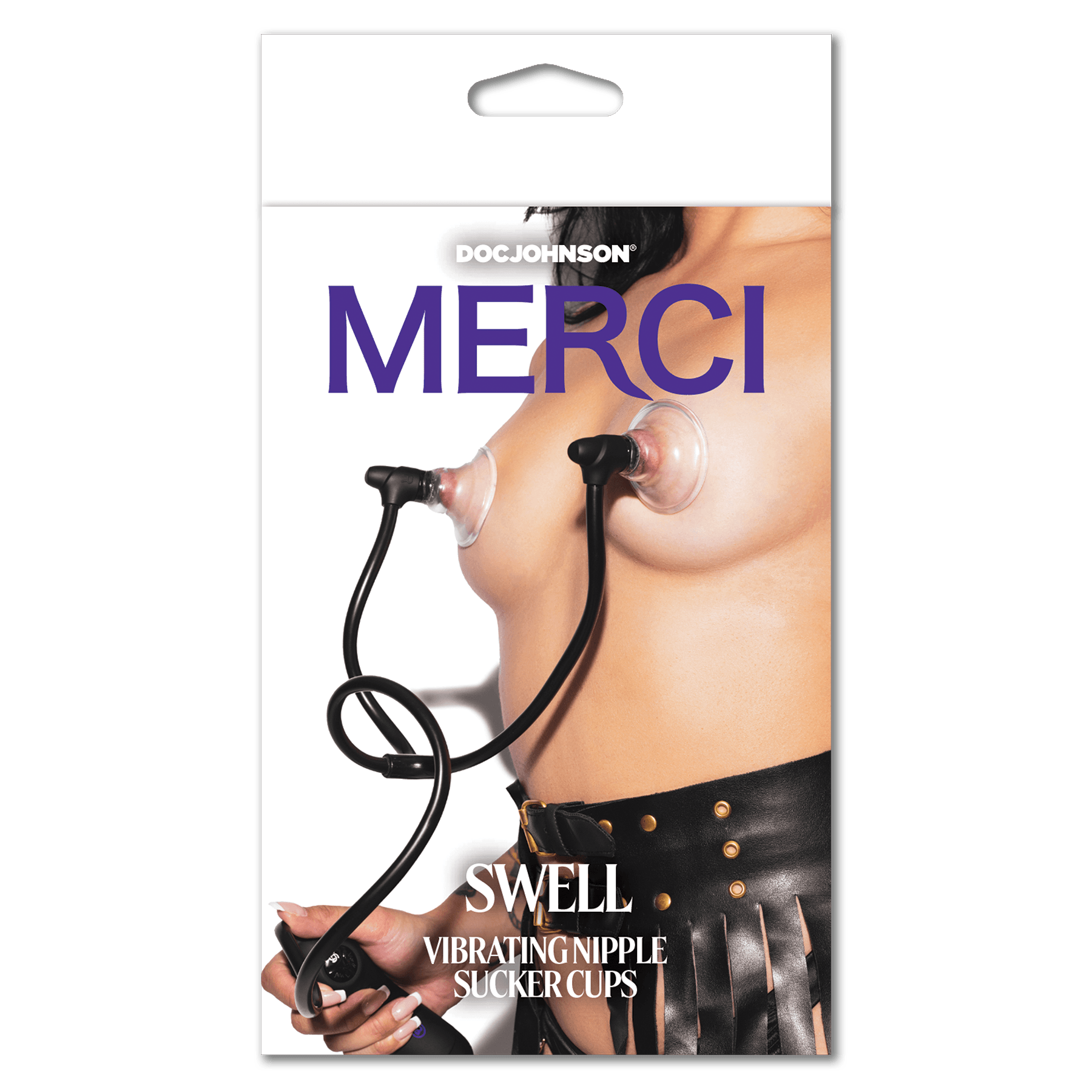 Merci Swell Auto Vibrating Nipple Sucker Cups - Buy At Luxury Toy X - Free 3-Day Shipping