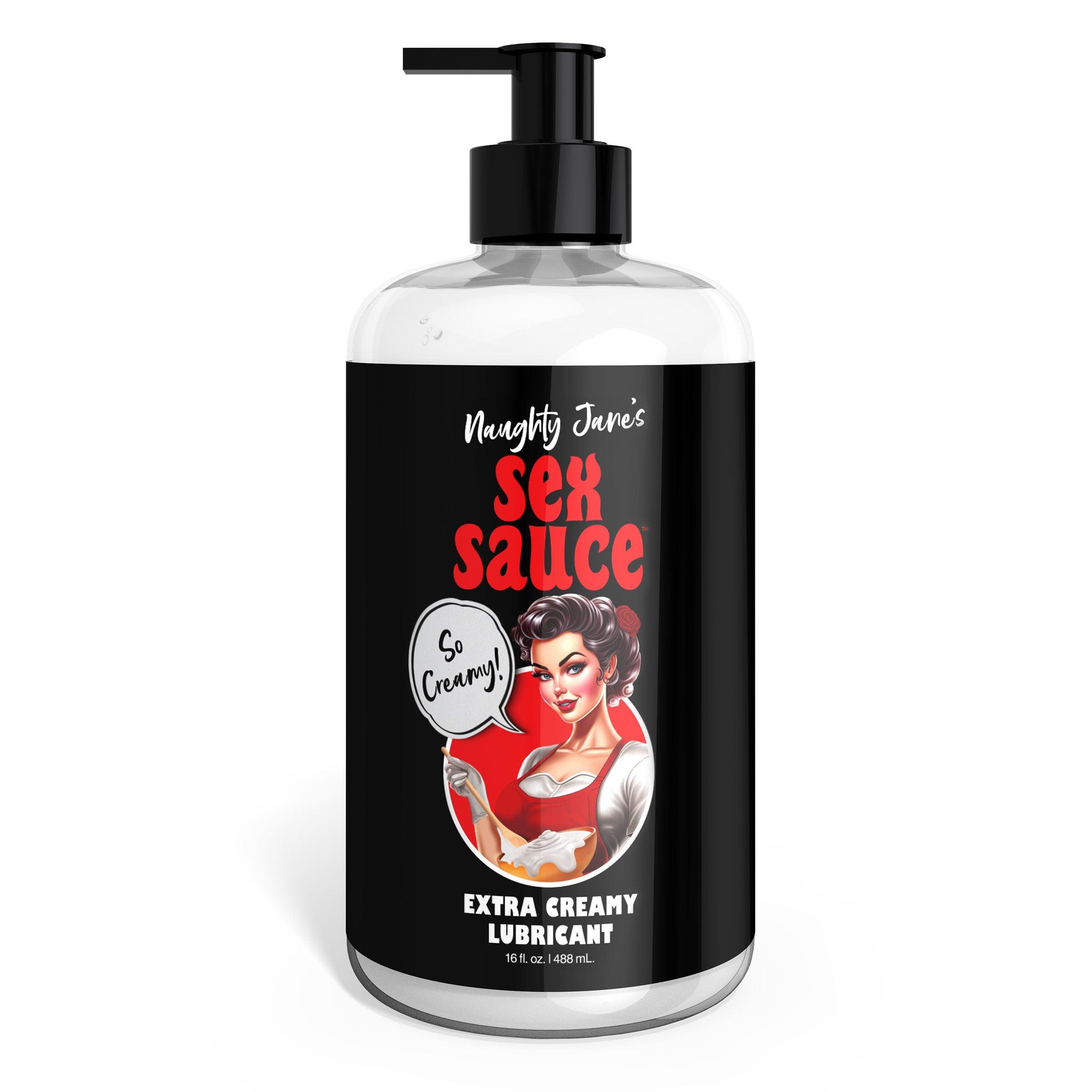 Naughty Jane's Sex Sauce Extra Creamy Lubricant - Buy At Luxury Toy X - Free 3-Day Shipping