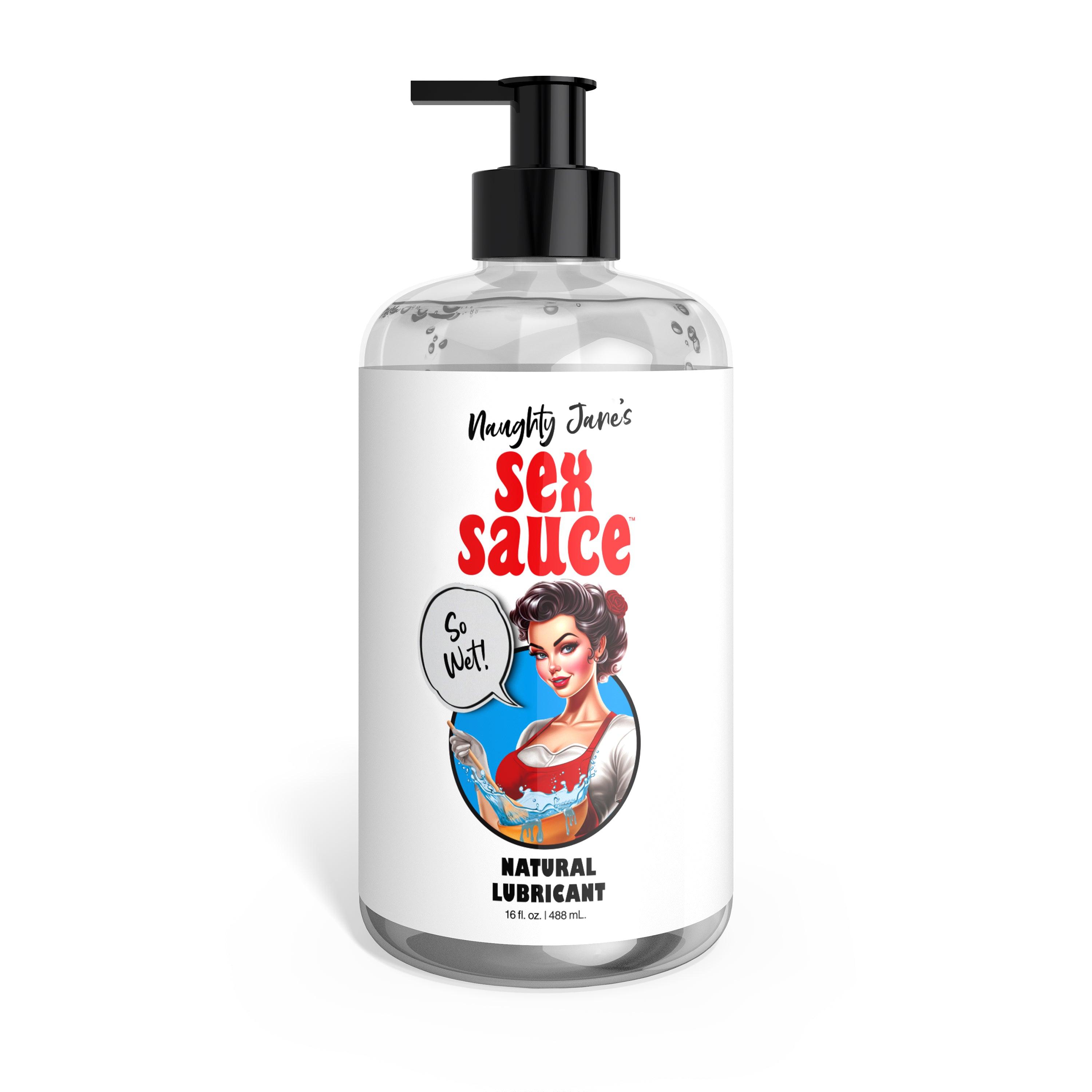 Naughty Jane's Sex Sauce Natural Lubricant - Buy At Luxury Toy X - Free 3-Day Shipping