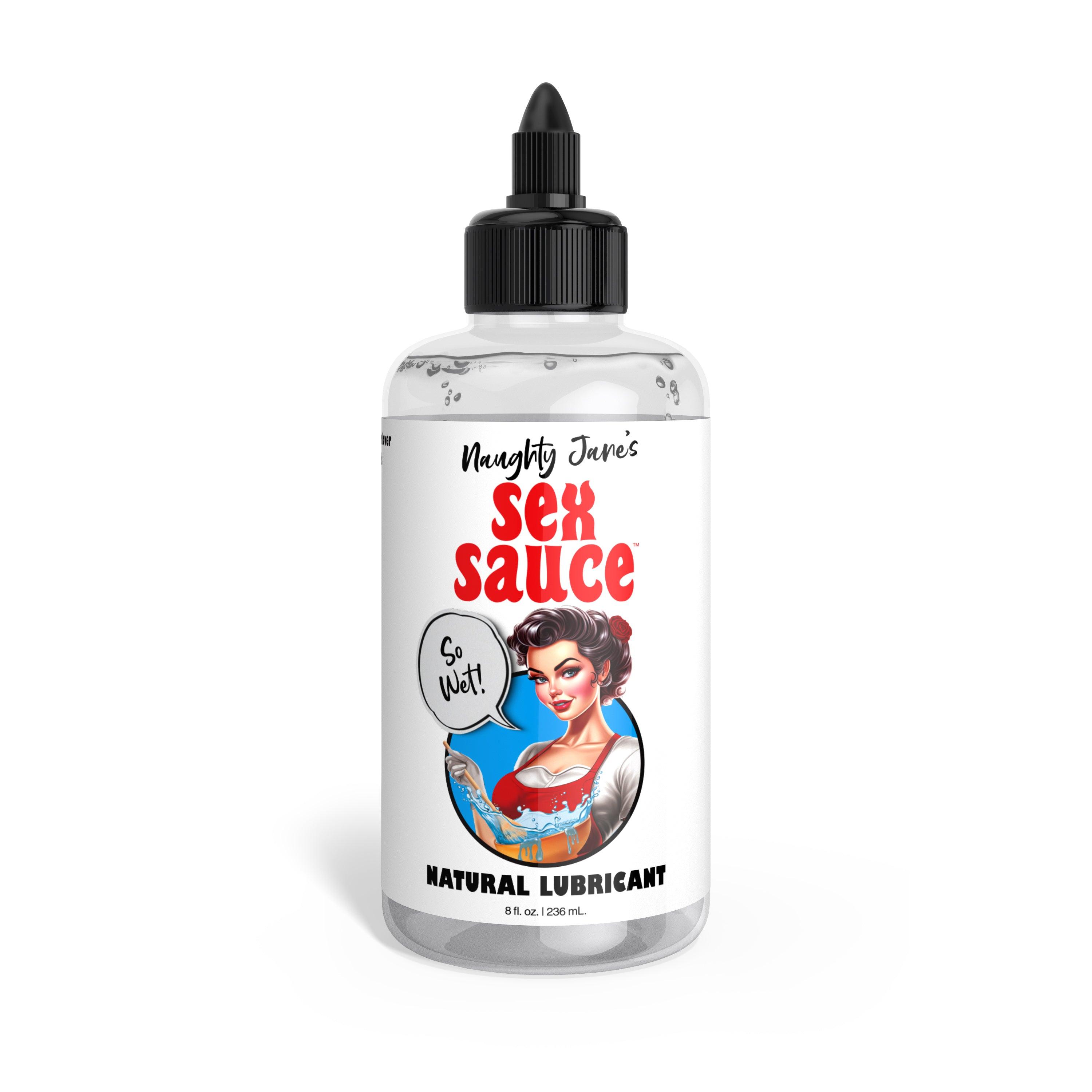 Naughty Jane's Sex Sauce Natural Lubricant - Buy At Luxury Toy X - Free 3-Day Shipping