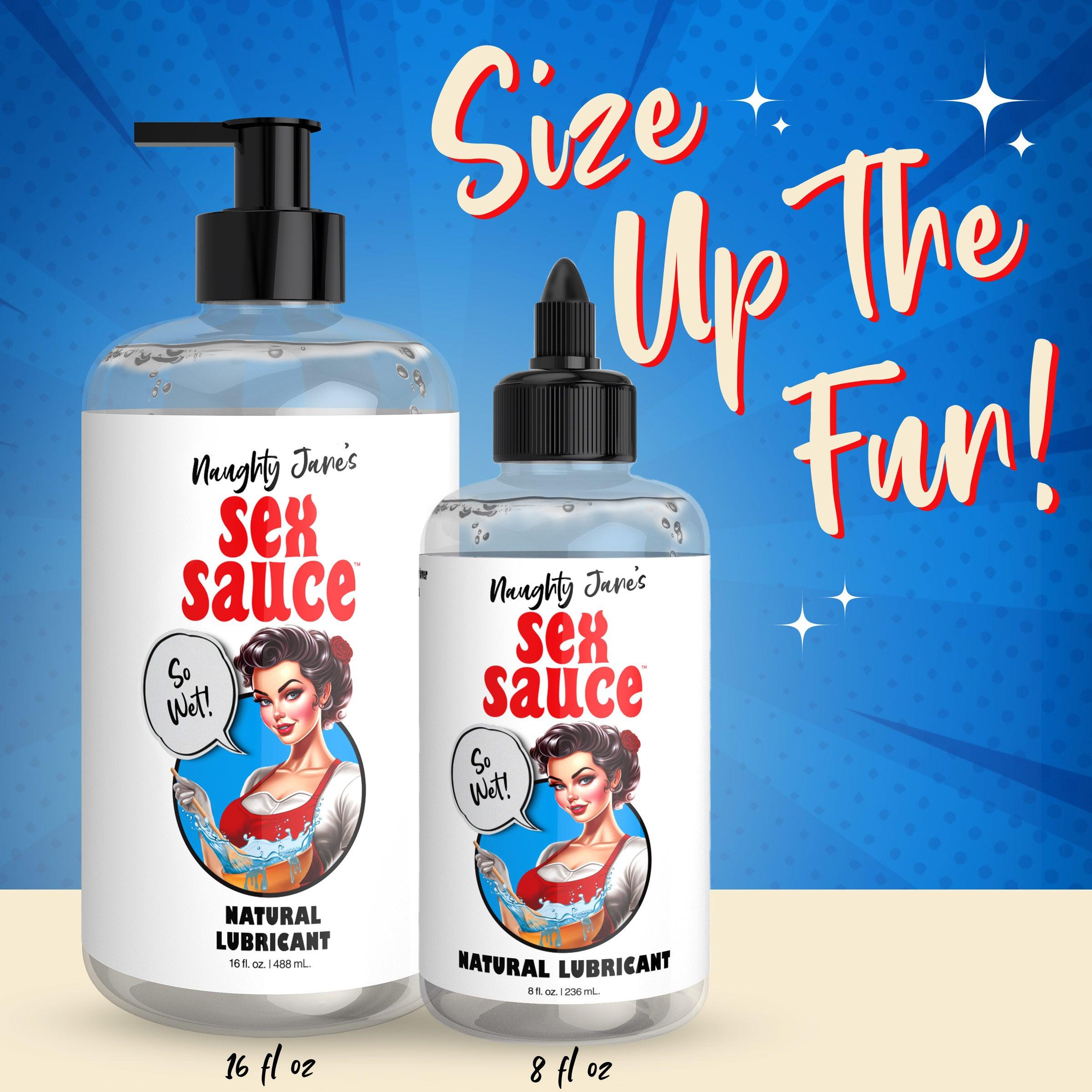 Naughty Jane's Sex Sauce Natural Lubricant - Buy At Luxury Toy X - Free 3-Day Shipping