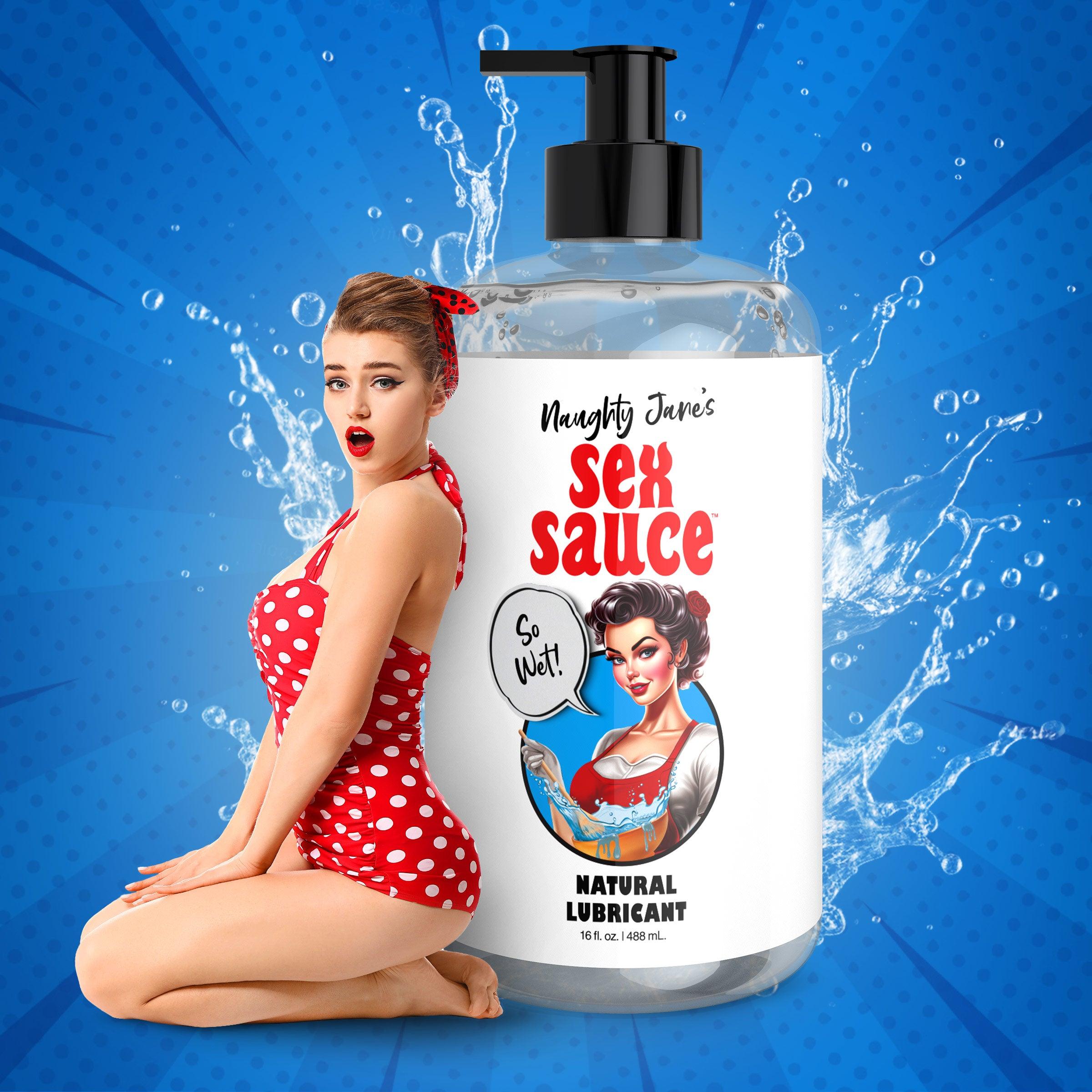 Naughty Jane's Sex Sauce Natural Lubricant - Buy At Luxury Toy X - Free 3-Day Shipping