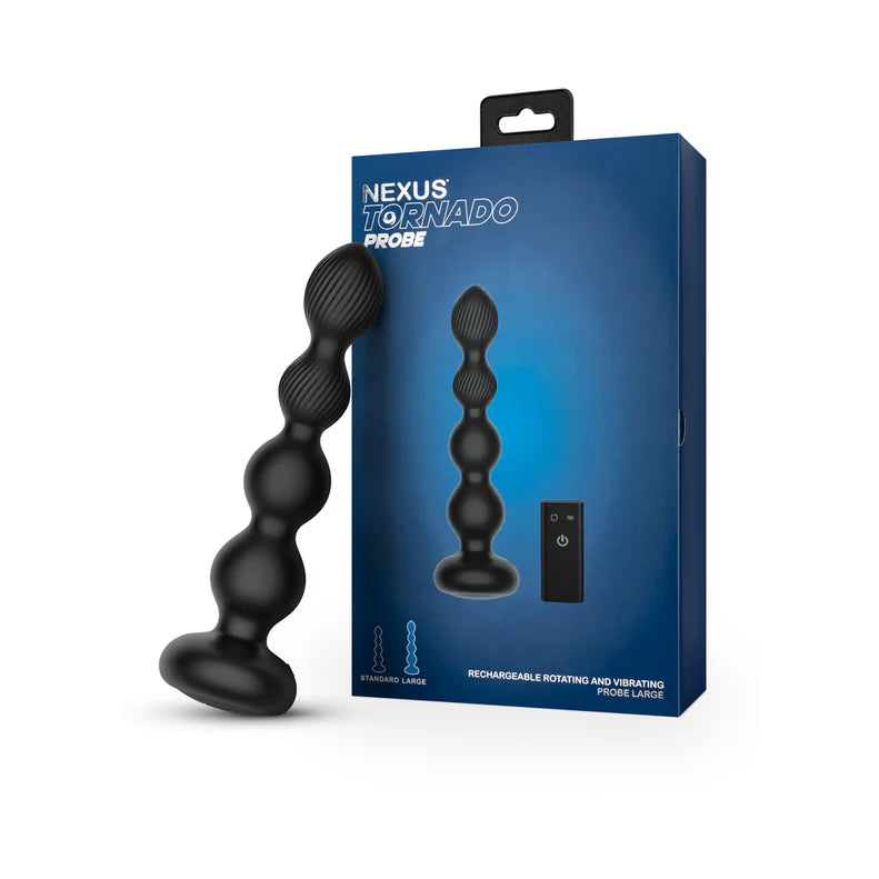 Nexus Tornado Probe Large Rotating and Vibrating Probe with Remote Control - Buy At Luxury Toy X - Free 3-Day Shipping