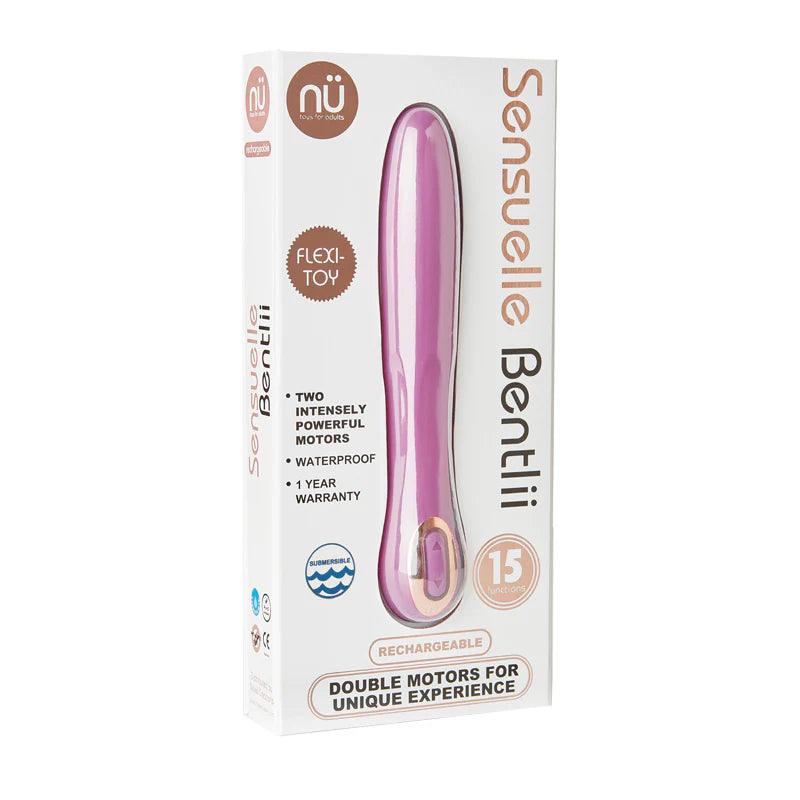 Nu Sensuelle Bentlii Rechargeable Silicone Vibrator - Buy At Luxury Toy X - Free 3-Day Shipping