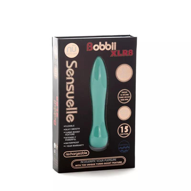 Nu Sensuelle Bobbii XLR8 Rechargeable Silicone Vibrator - Buy At Luxury Toy X - Free 3-Day Shipping