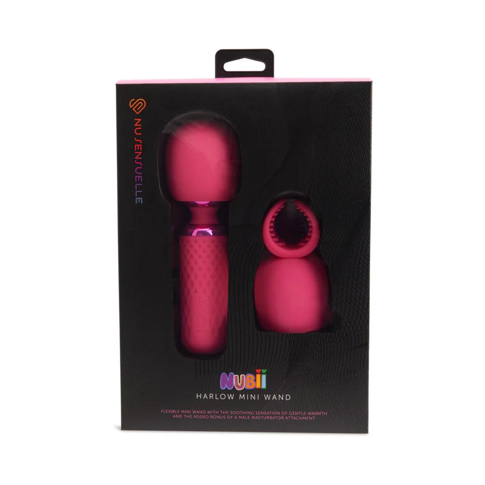 Nu Sensuelle Harlow Nubii Mini Wand W/ Masturbator - Buy At Luxury Toy X - Free 3-Day Shipping