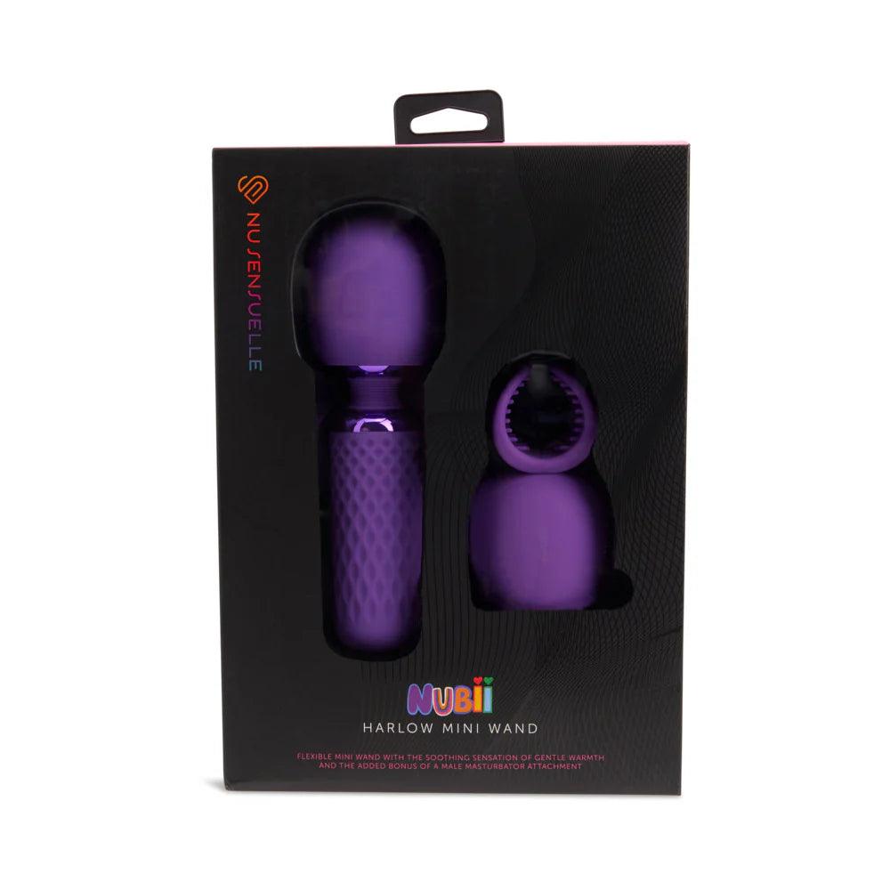 Nu Sensuelle Harlow Nubii Mini Wand W/ Masturbator - Buy At Luxury Toy X - Free 3-Day Shipping