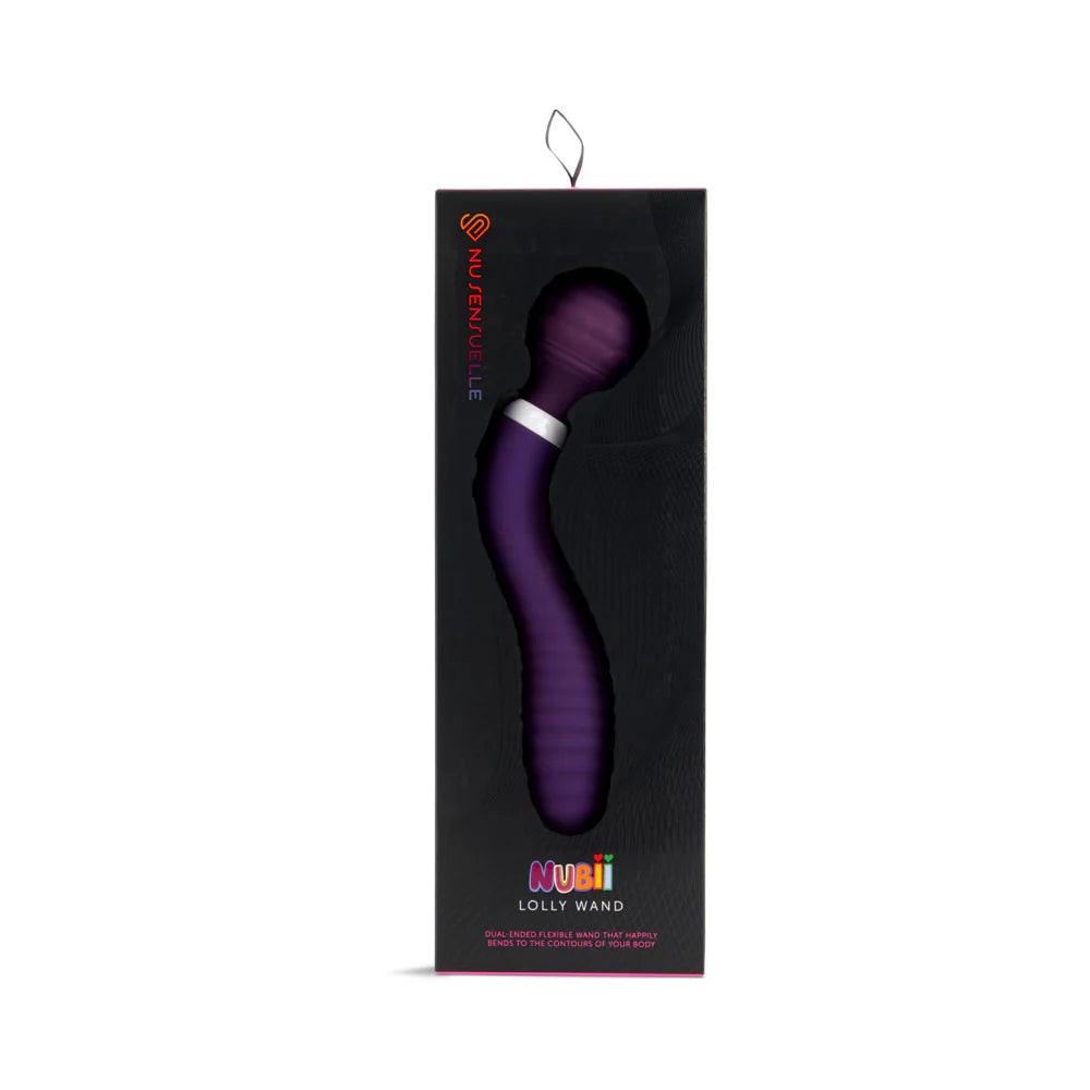 Nu Sensuelle Lolly Nubii Flexible Rechargeable Silicone Wand - Buy At Luxury Toy X - Free 3-Day Shipping