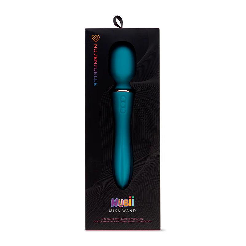 Nu Sensuelle Mika Nubii Rechargeable Silicone Mini Wand - Buy At Luxury Toy X - Free 3-Day Shipping