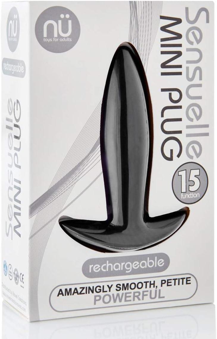 Nu Sensuelle Mini-Plug Rechargeable Silicone Vibrating Plug - Buy At Luxury Toy X - Free 3-Day Shipping