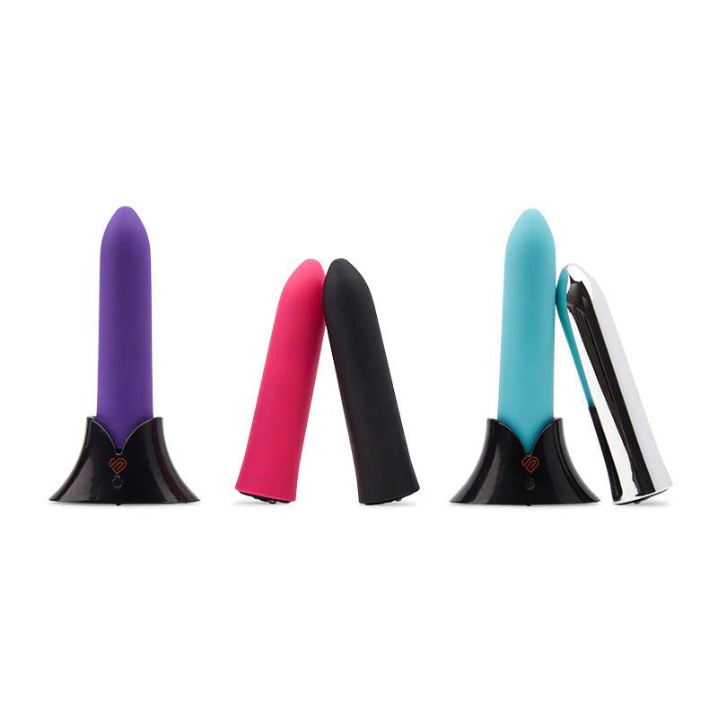 Nu Sensuelle Point Rechargeable Silicone Bullet Vibrator - Buy At Luxury Toy X - Free 3-Day Shipping