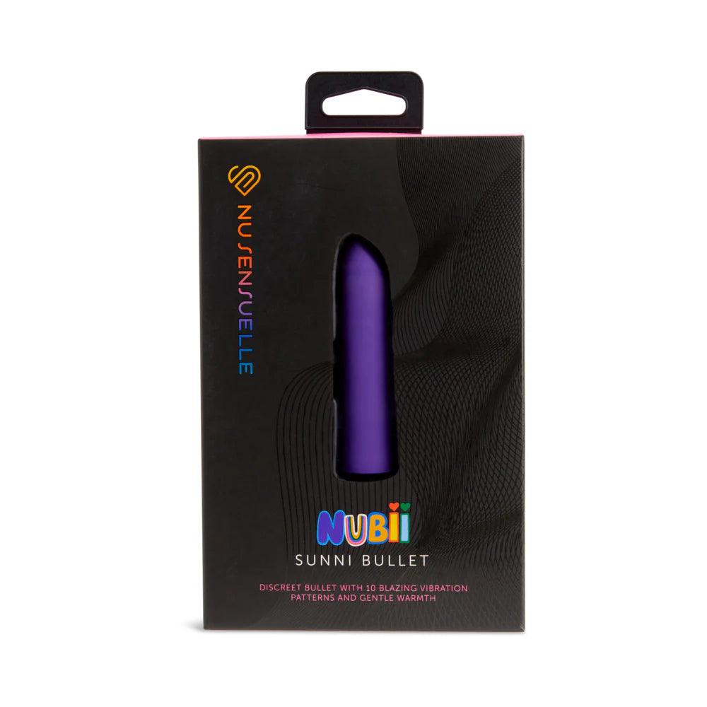 Nu Sensuelle Sunni Nubii Rechargeable Silicone Heating Bullet - Buy At Luxury Toy X - Free 3-Day Shipping