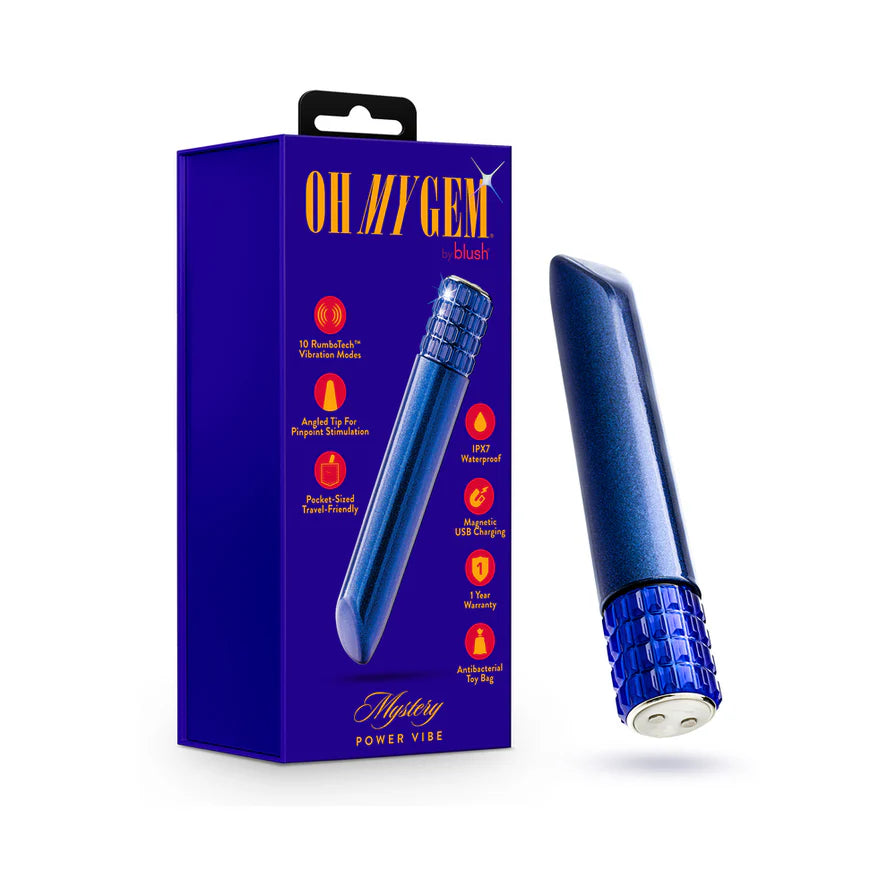 Oh My Gem Mystery Rechargeable Bullet Vibrator – Elevate Your Sensual Experience - Buy At Luxury Toy X - Free 3-Day Shipping