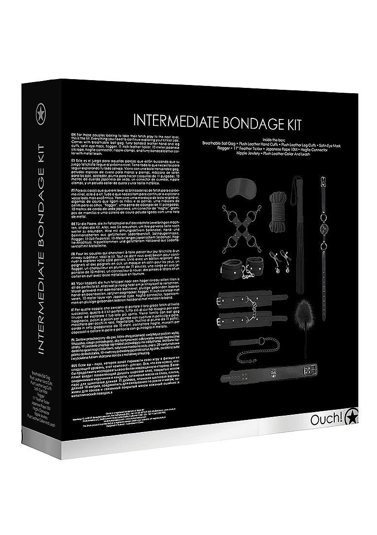 Ouch! 11-Piece Intermediate Bondage Kit - Buy At Luxury Toy X - Free 3-Day Shipping