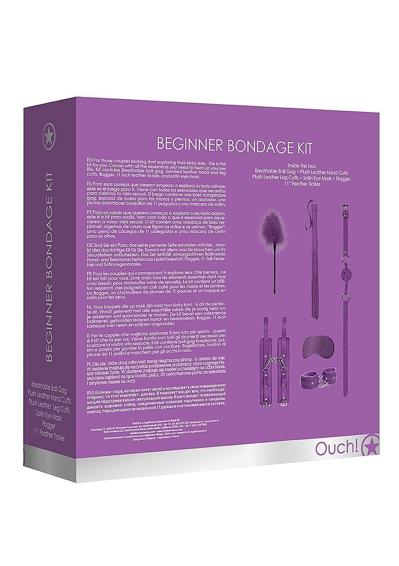 Ouch! Beginners Bondage Kit - Buy At Luxury Toy X - Free 3-Day Shipping