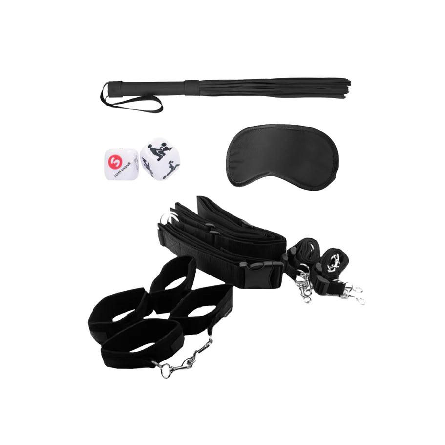 Ouch! Black & White Bondage Belt Restraint System - Buy At Luxury Toy X - Free 3-Day Shipping