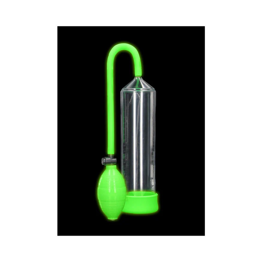 Ouch! Classic Penis Pump Glow in the Dark - Buy At Luxury Toy X - Free 3-Day Shipping