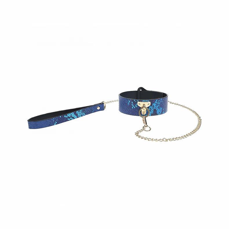 Ouch! International Florence Collection Collar with Leash - Buy At Luxury Toy X - Free 3-Day Shipping