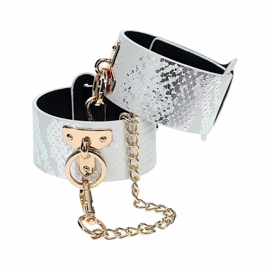 Ouch! International Florence Collection Leg Cuffs - Buy At Luxury Toy X - Free 3-Day Shipping