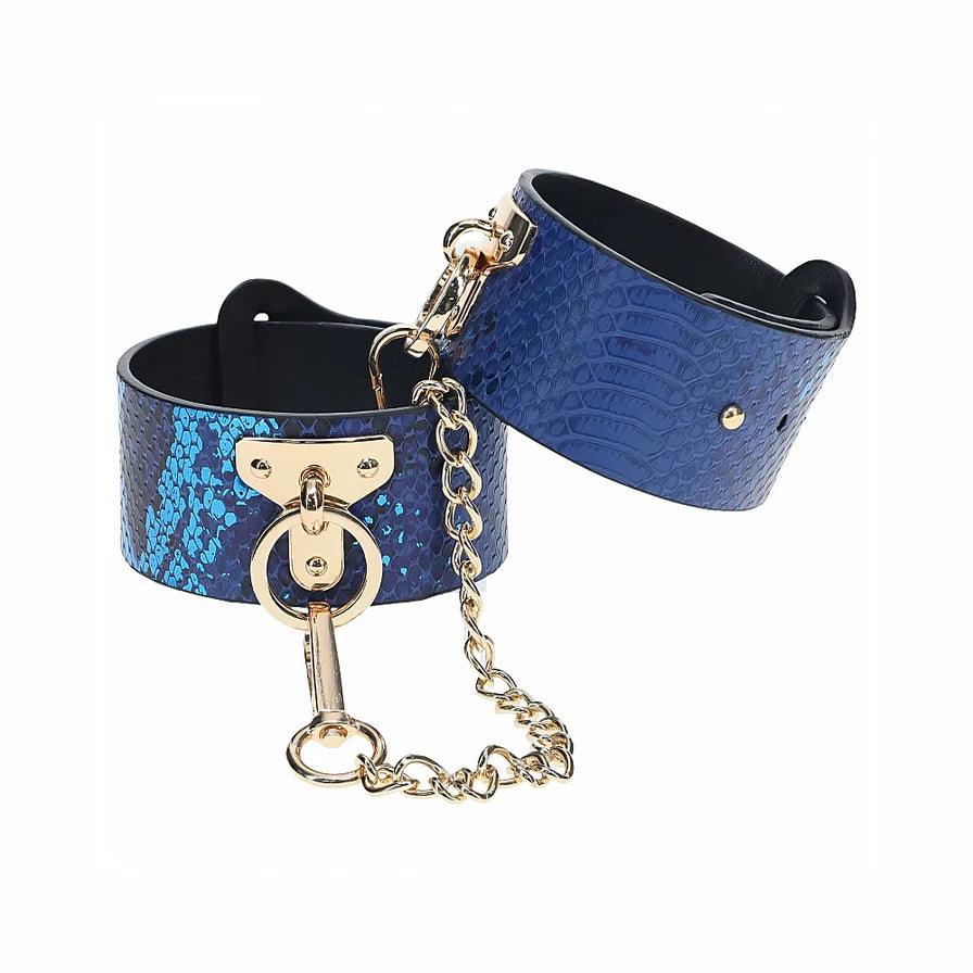 Ouch! International Florence Collection Leg Cuffs - Buy At Luxury Toy X - Free 3-Day Shipping