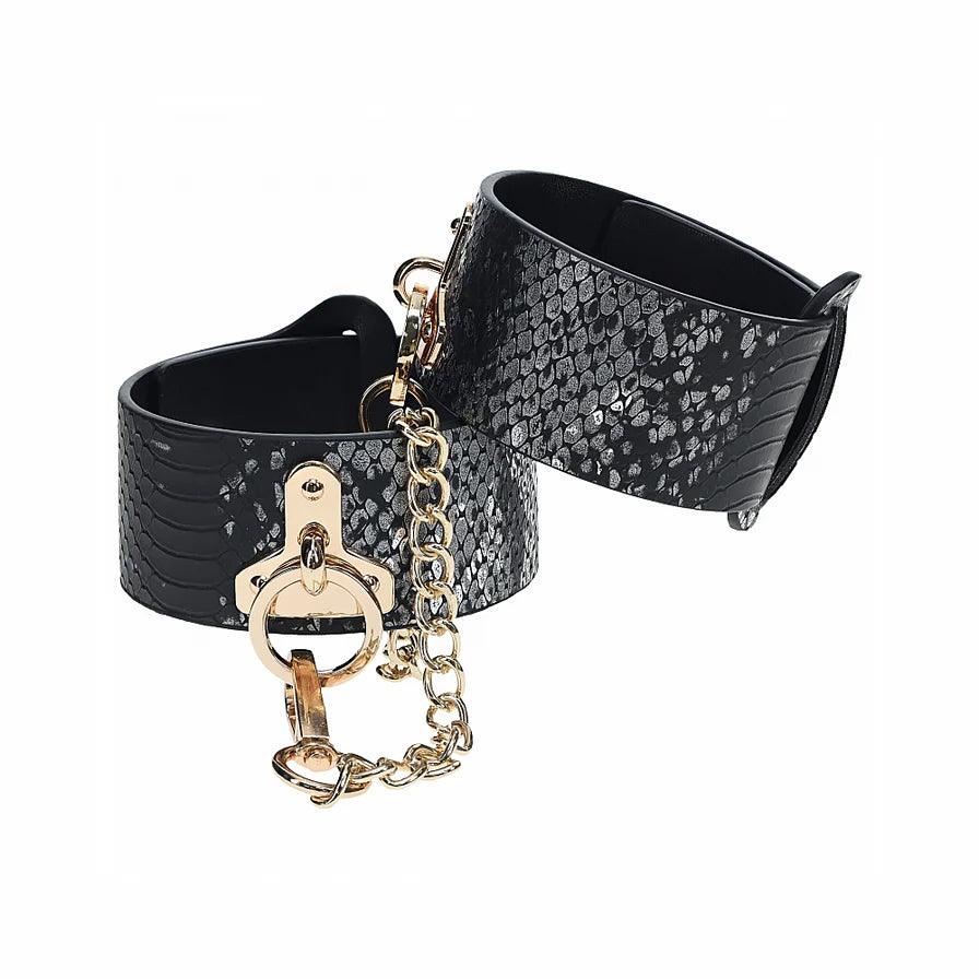 Ouch! International Florence Collection Leg Cuffs - Buy At Luxury Toy X - Free 3-Day Shipping