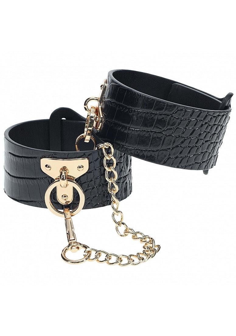 Ouch! International Rome Collection Leg Cuffs - Buy At Luxury Toy X - Free 3-Day Shipping