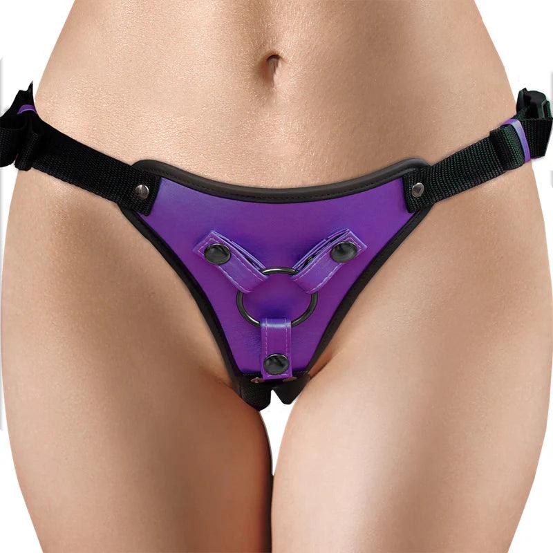 Ouch! Metallic Strap On Harness - Buy At Luxury Toy X - Free 3-Day Shipping