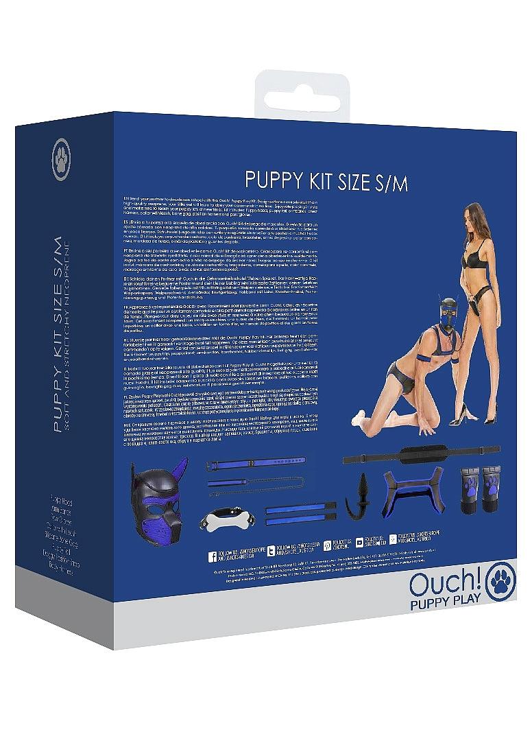 Ouch! Neoprene Puppy Kit - Blue - Buy At Luxury Toy X - Free 3-Day Shipping