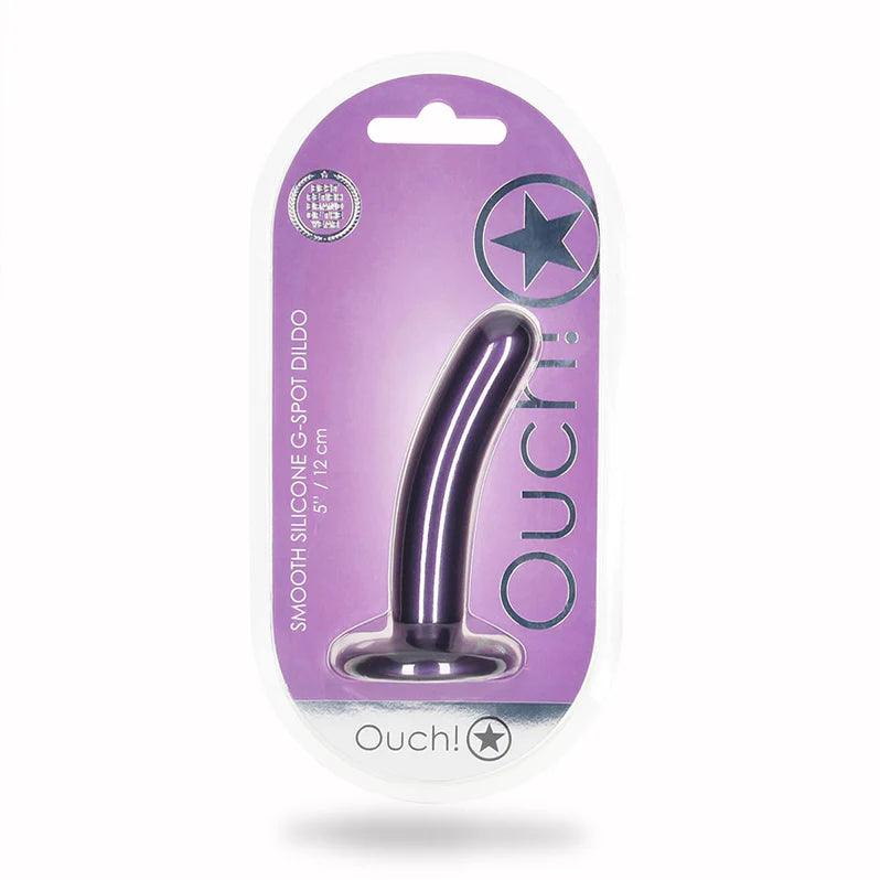 Ouch! Smooth G-Spot Silicone Dildo 5in - Buy At Luxury Toy X - Free 3-Day Shipping