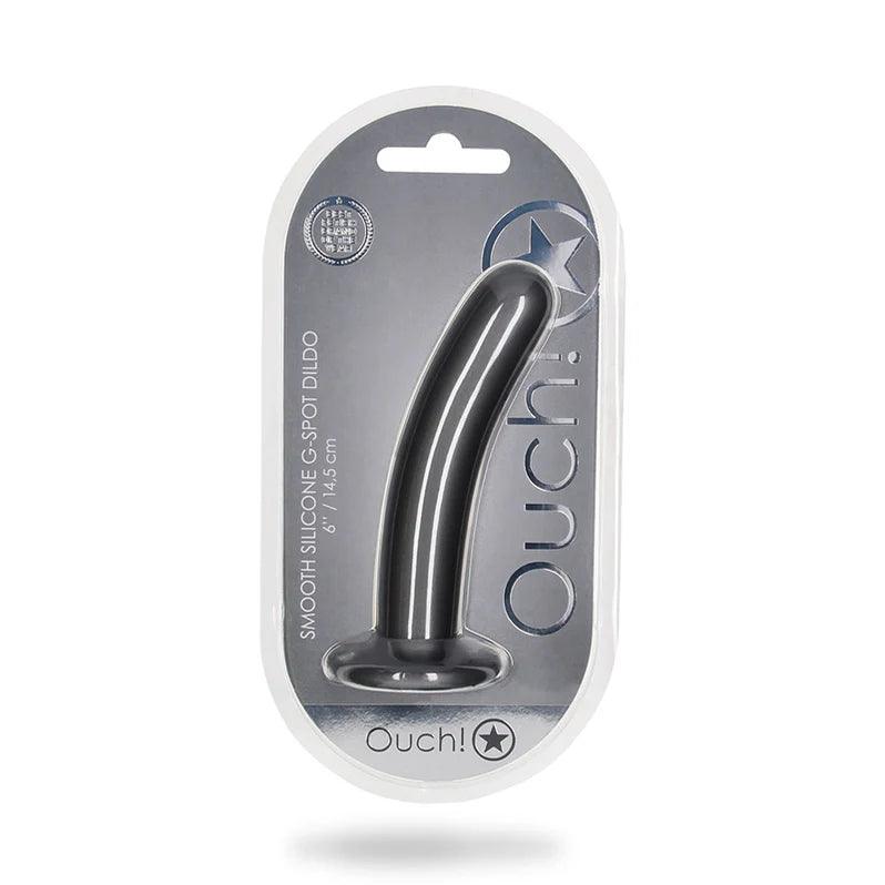 Ouch! Smooth G-Spot Silicone Dildo 6in - Buy At Luxury Toy X - Free 3-Day Shipping