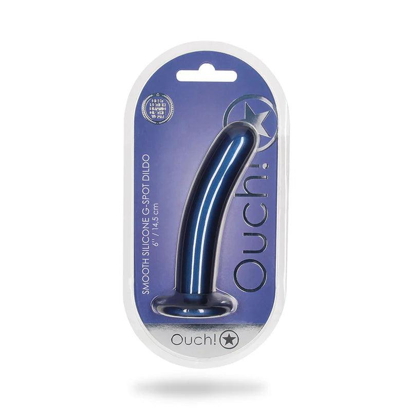 Ouch! Smooth G-Spot Silicone Dildo 6in - Buy At Luxury Toy X - Free 3-Day Shipping