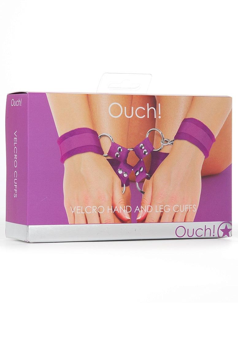 Ouch! Velcro Hand and Leg Cuffs - Buy At Luxury Toy X - Free 3-Day Shipping