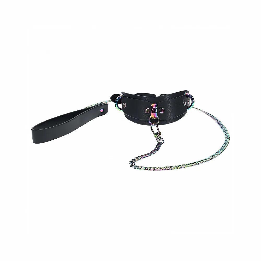 Ouch! Venice Collection Collar with Leash - Buy At Luxury Toy X - Free 3-Day Shipping