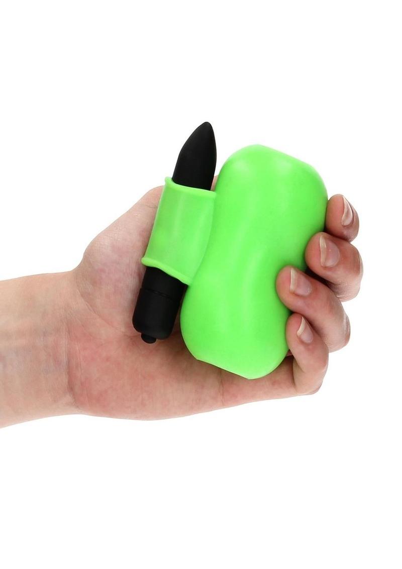 Ouch Vibrating Masturbator Glow in the Dark - Buy At Luxury Toy X - Free 3-Day Shipping