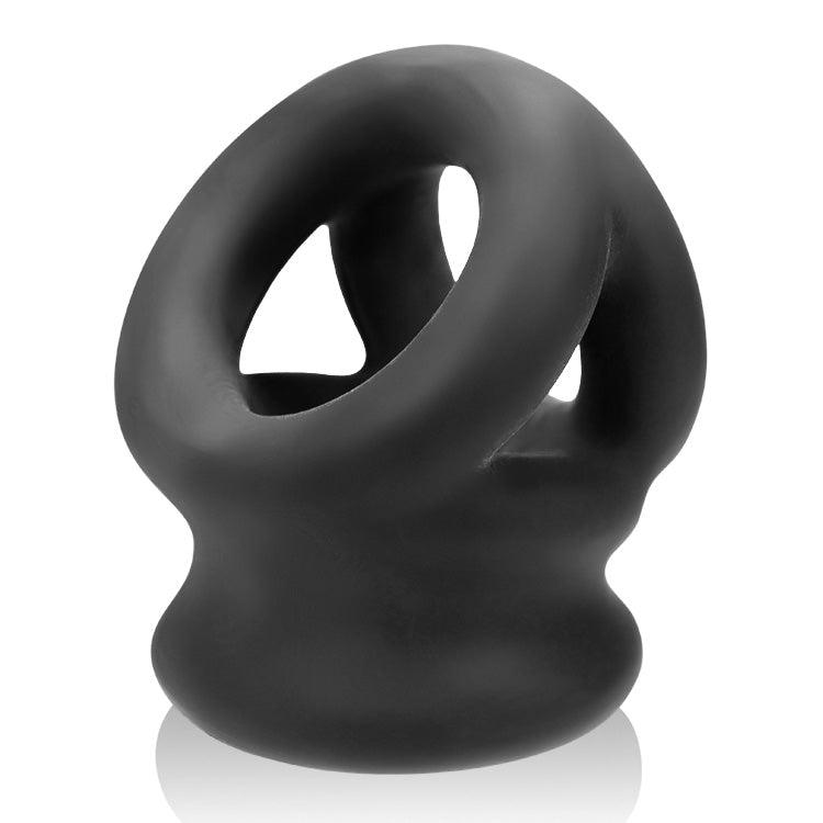 Oxballs Tri-Squeeze Silicone 3-Ring Ball Stretching Sling - Buy At Luxury Toy X - Free 3-Day Shipping