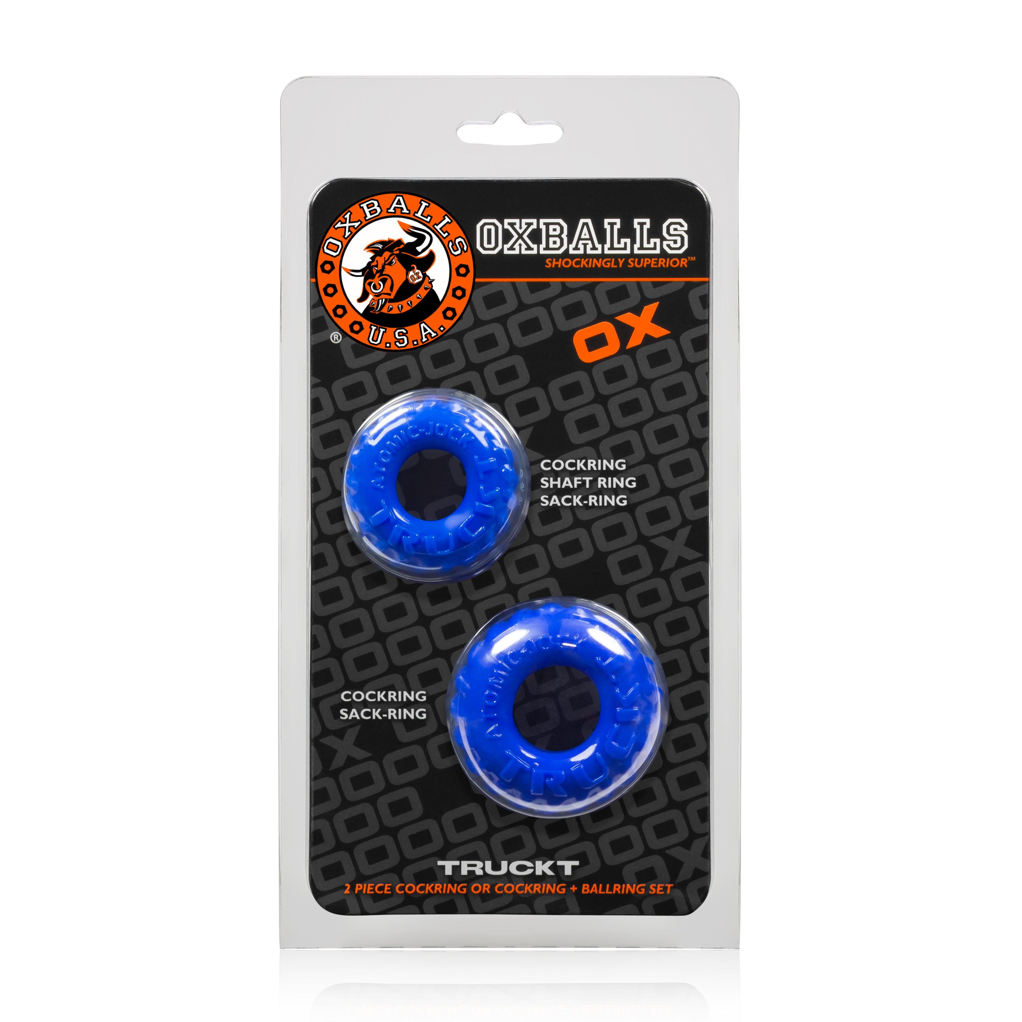 Oxballs Truckt Cock & Ball Ring 2pk - Buy At Luxury Toy X - Free 3-Day Shipping