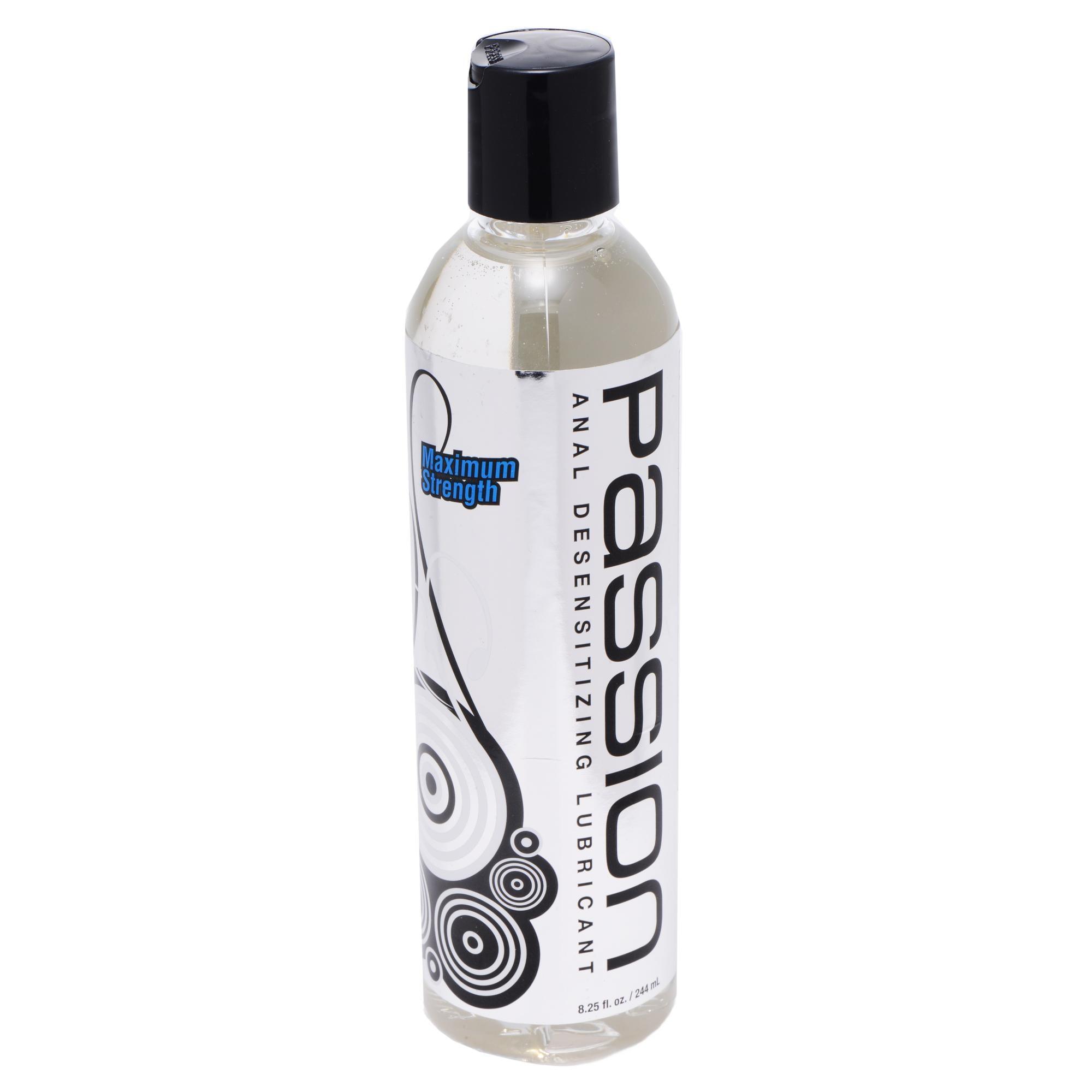 Passion Lubricants Maximum Strength Anal Desensitizing Lube 8.25 oz. - Buy At Luxury Toy X - Free 3-Day Shipping