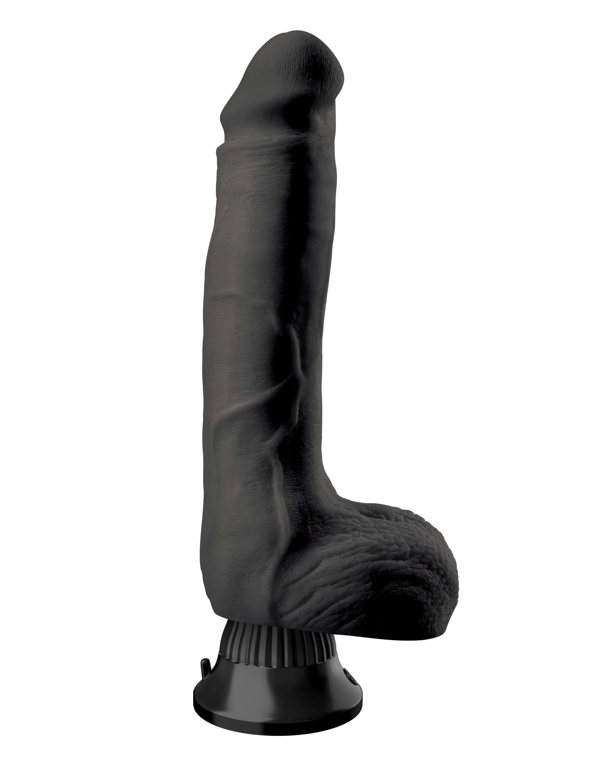 Pipedream Real Feel Deluxe No. 7 Realistic 9 in. Vibrating Dildo With Balls and Suction Cup