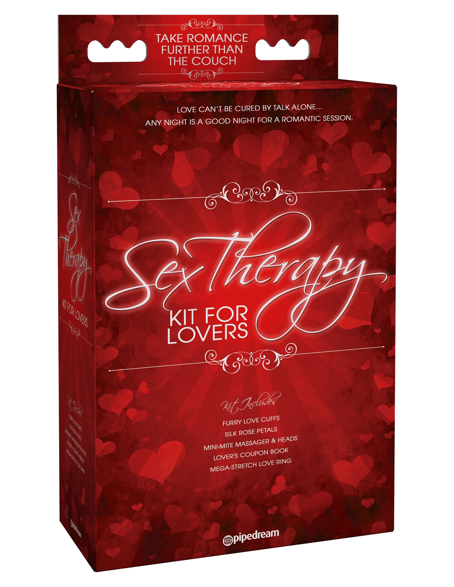 Pipedream Sex Therapy 5-Piece Kit For Lovers Red