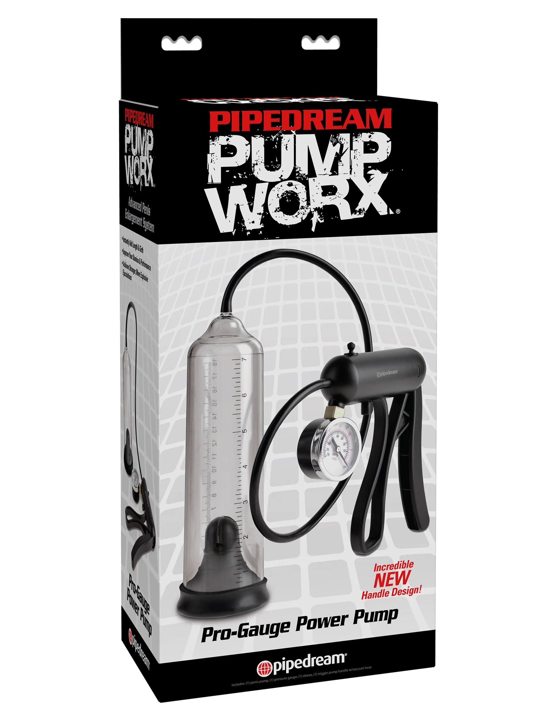 Pipedream Pump Worx Pro-Gauge Power Pump