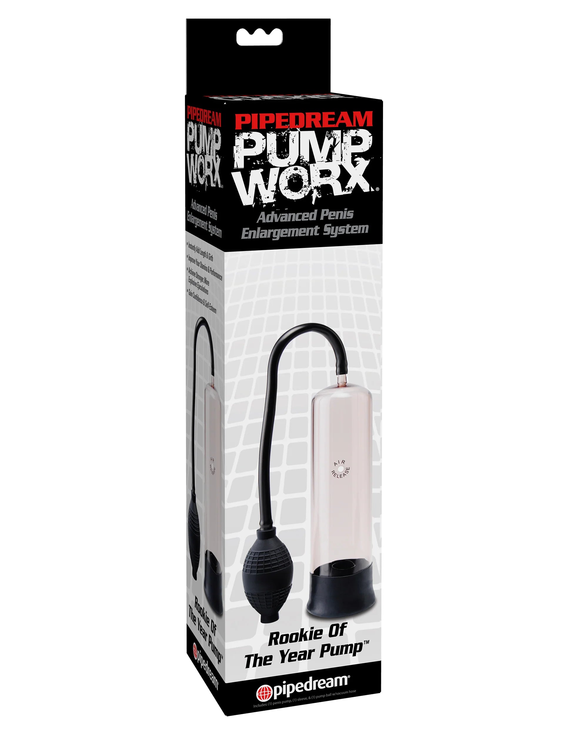 Pipedream Pump Worx Rookie Of The Year Pump Advanced Penis Enlargement System