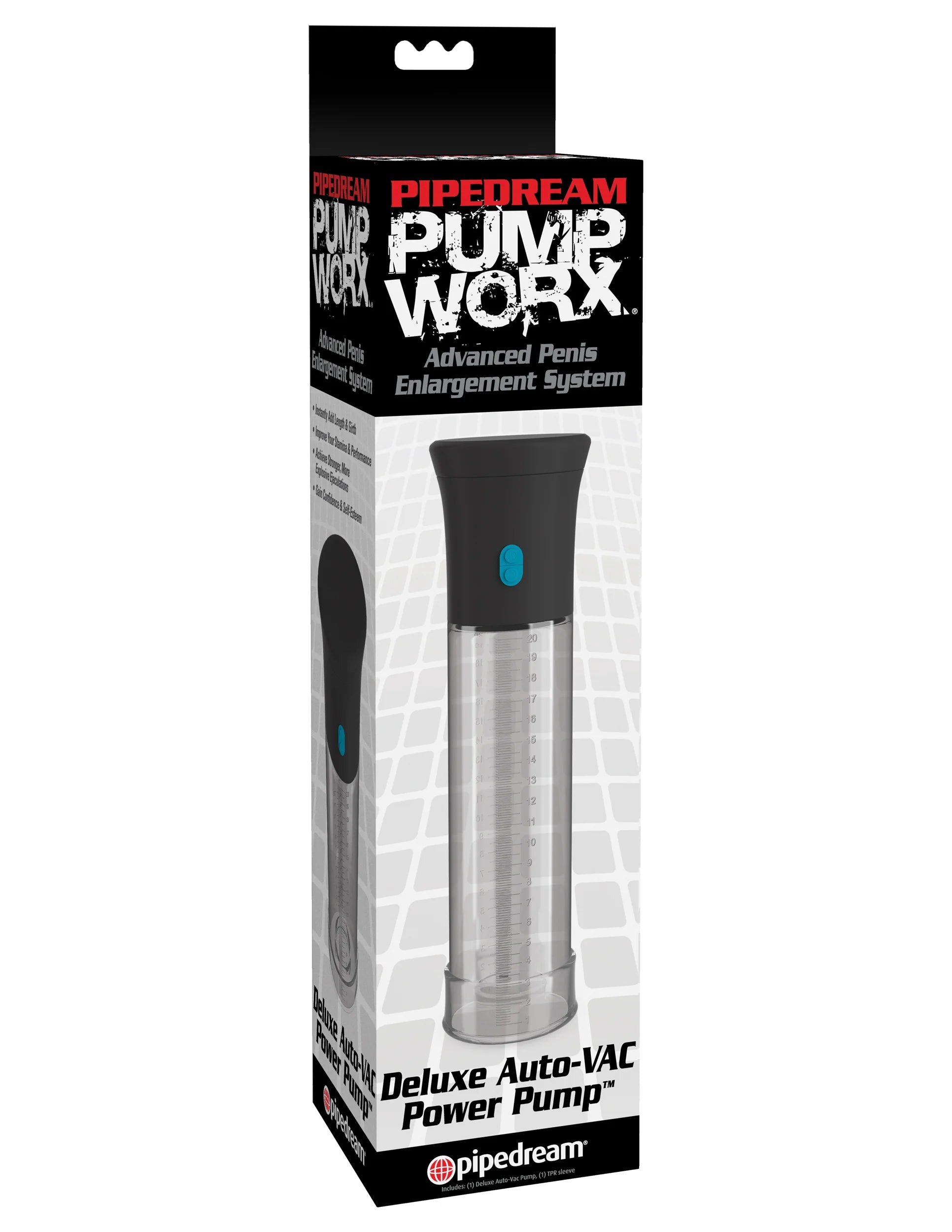 Pump Worx Deluxe Auto-Vac Power Pump Advanced Penis Enlargement System
